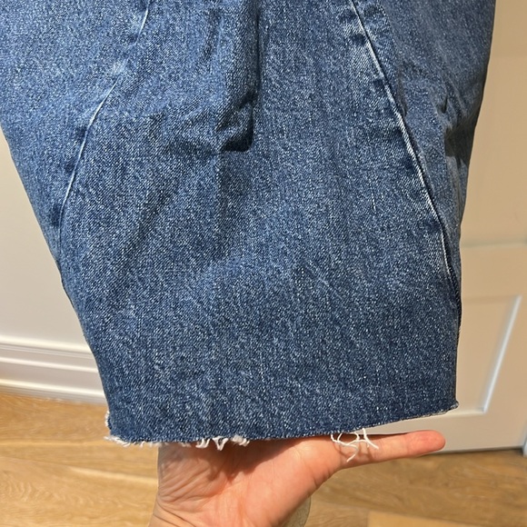 Reformation full length Jean skirt size 26 - never worn - Picture 5 of 5